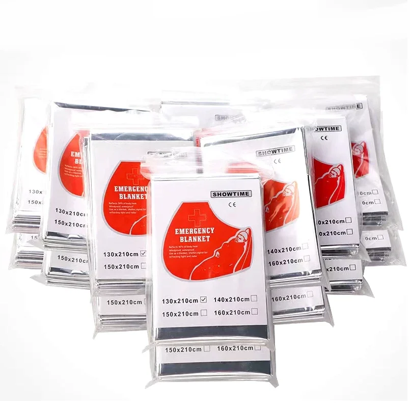 160*210cm 3 PCS Emergency Myra - Survival Blanket Reflective 评论和价格