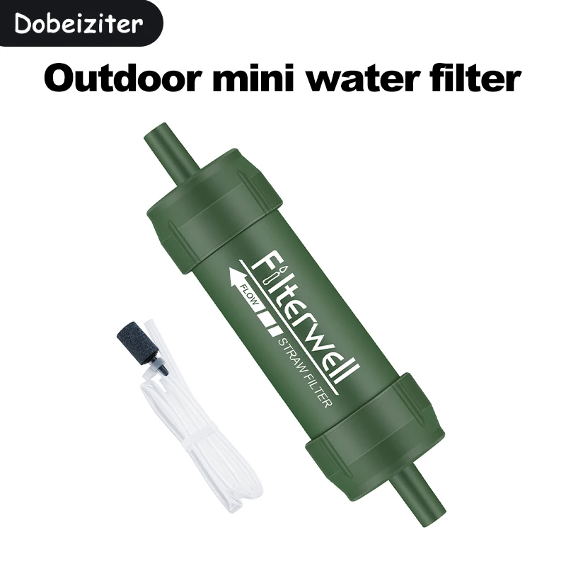 Mini Water Filter Straw Portab - Water Purification Straw 评论和价格