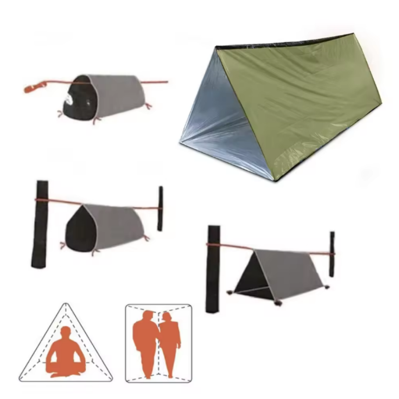 2 Person Reusable Mylar Tube E - Emergency Mylar Tent 评论和价格