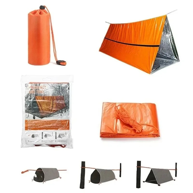 2 Person Emergency Shelter Sur - Emergency Mylar Tent 评论和价格