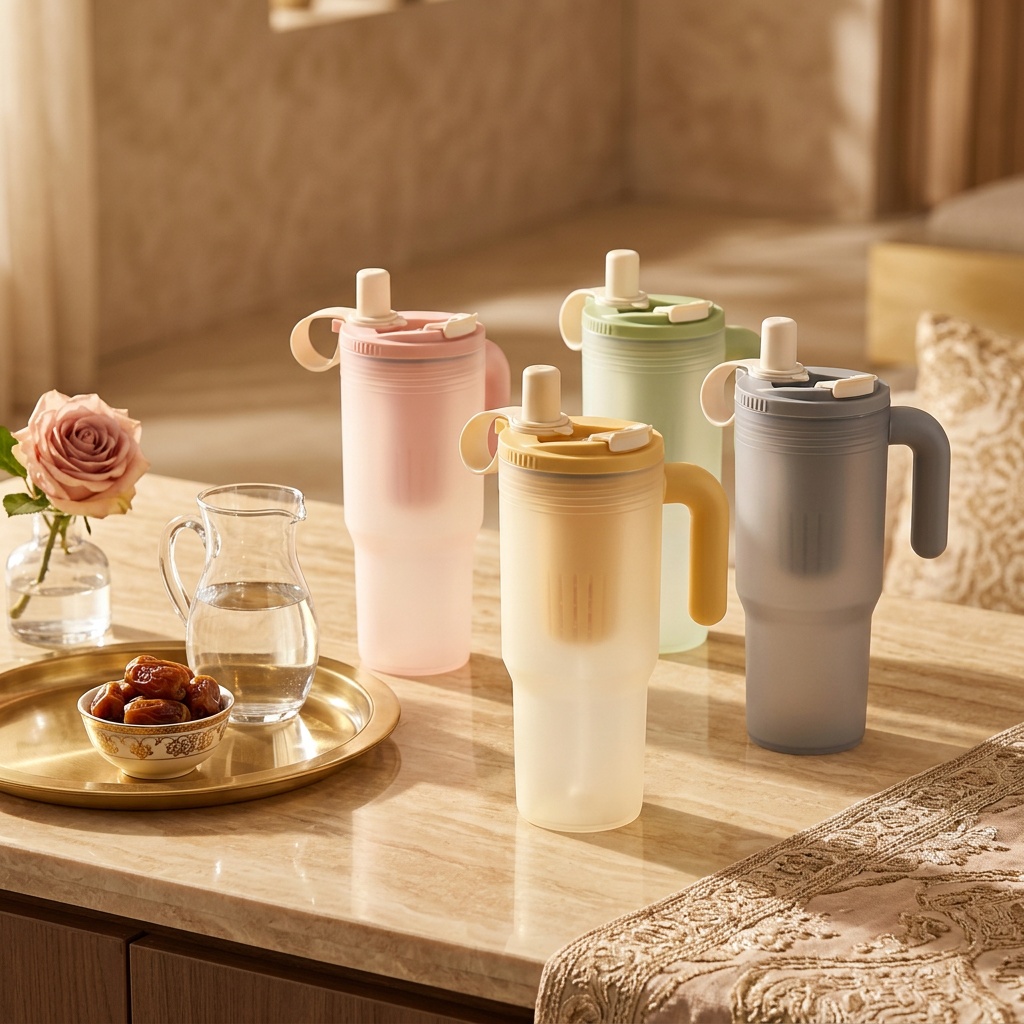 850ml Plastic Water Bottle Tum - Water Purification Straw 评论和价格