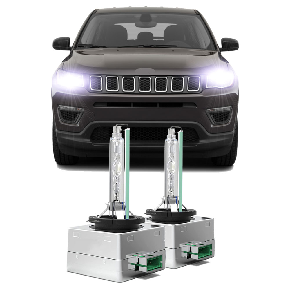 2Pc D3S HID Xenon Headlight Bu - Compass Lensatic 评论和价格