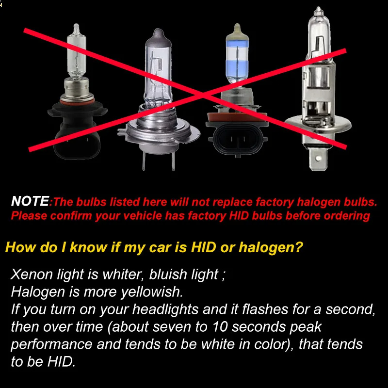 2Pc D3S HID Xenon Headlight Bu - Compass Lensatic 评论和价格