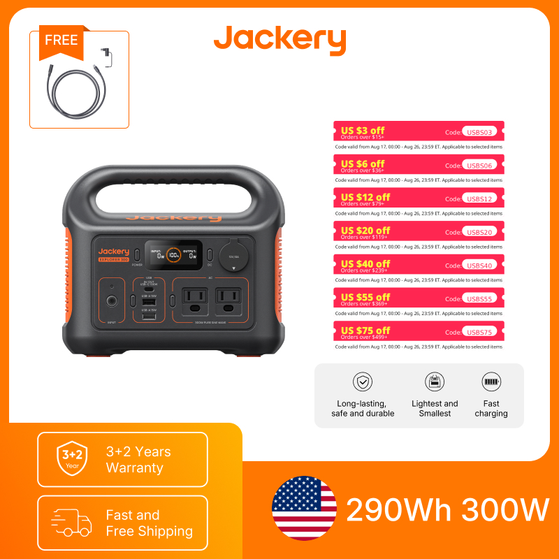 Jackery Portable Power Station - Solar Emergency Charger 评论和价格