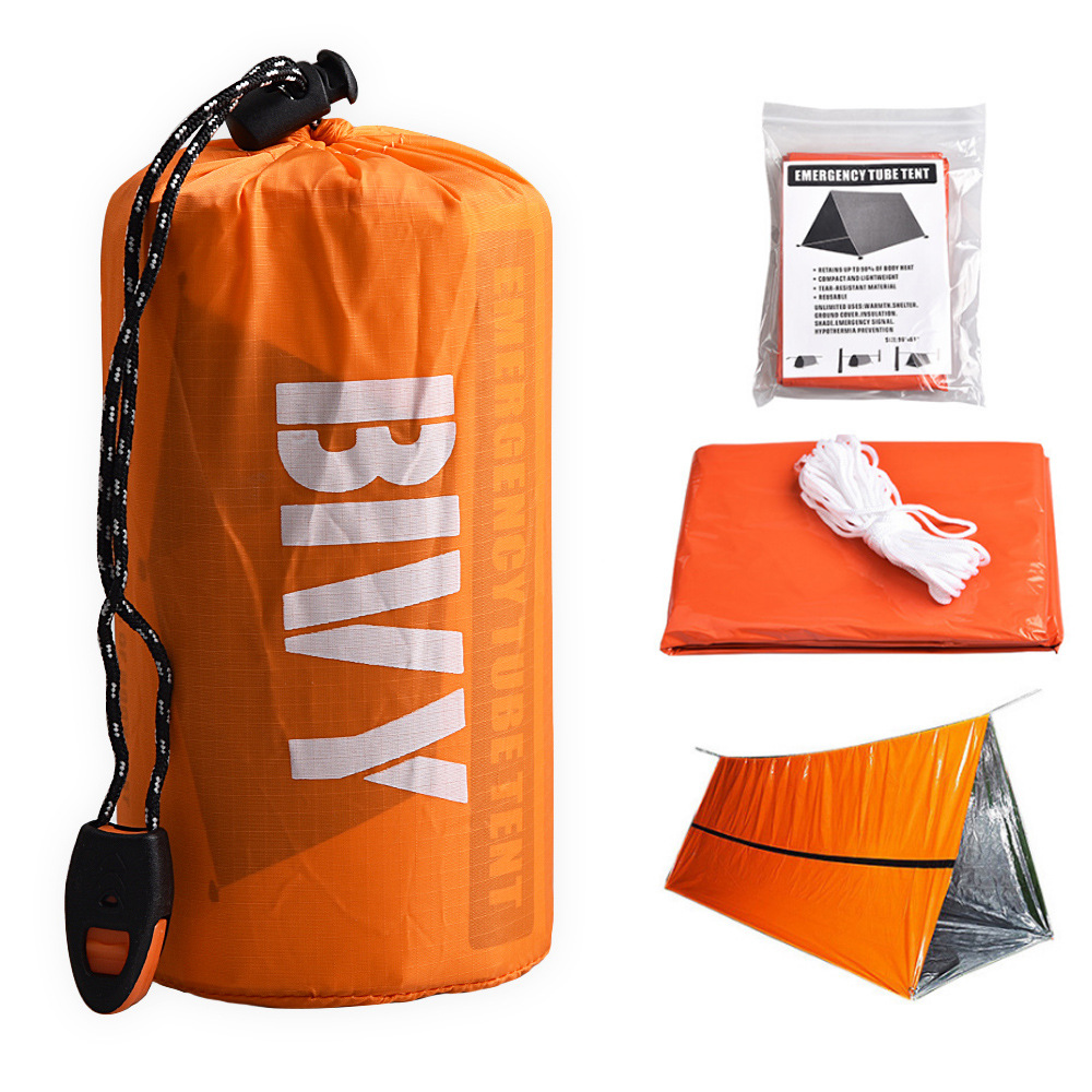 2 Person Emergency Shelter Biv - Emergency Mylar Tent 评论和价格