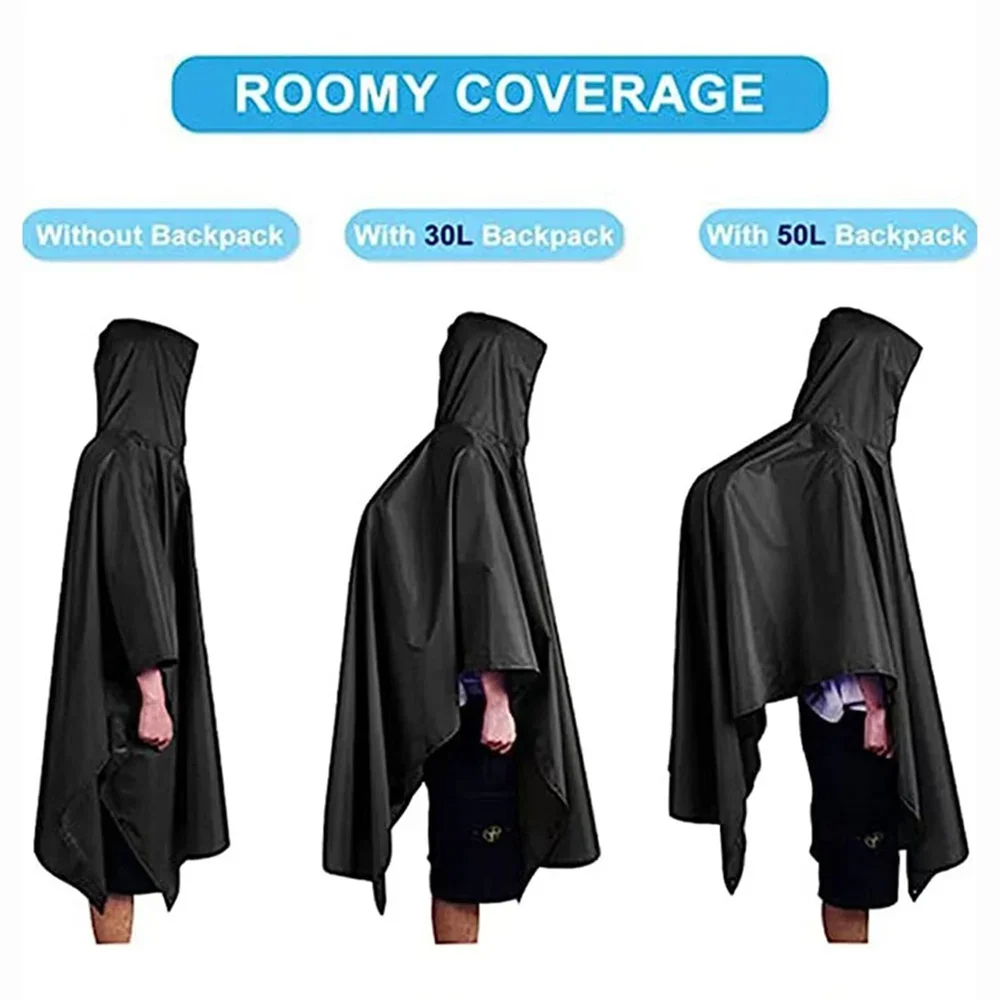 3 In 1 Outdoor Military Rainco - Emergency Poncho Rain 评论和价格