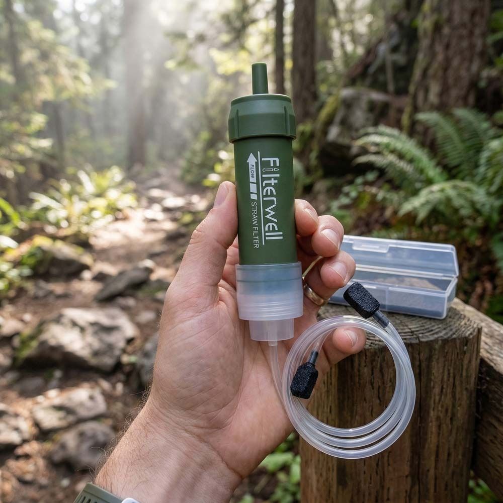 Mini Mini Water Filter Straw S - Water Purification Straw 评论和价格
