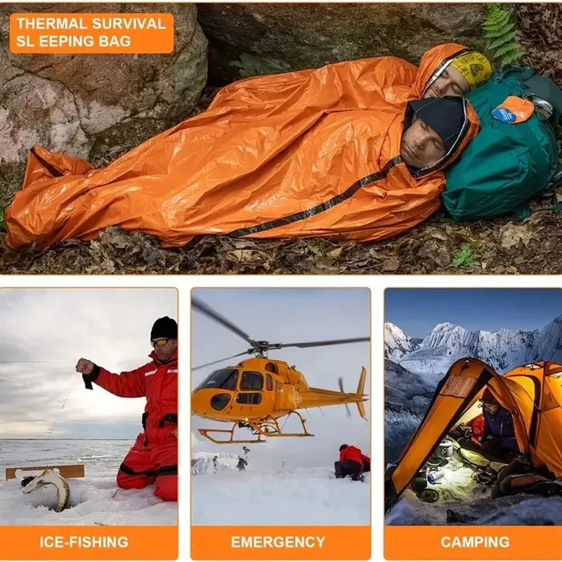 Emergency Sleeping Bag Ultra W - Emergency Mylar Tent 评论和价格