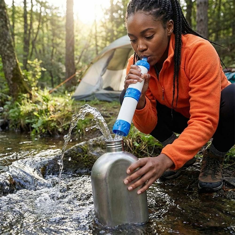 Mini Mini Water Filter Straw S - Water Purification Straw 评论和价格