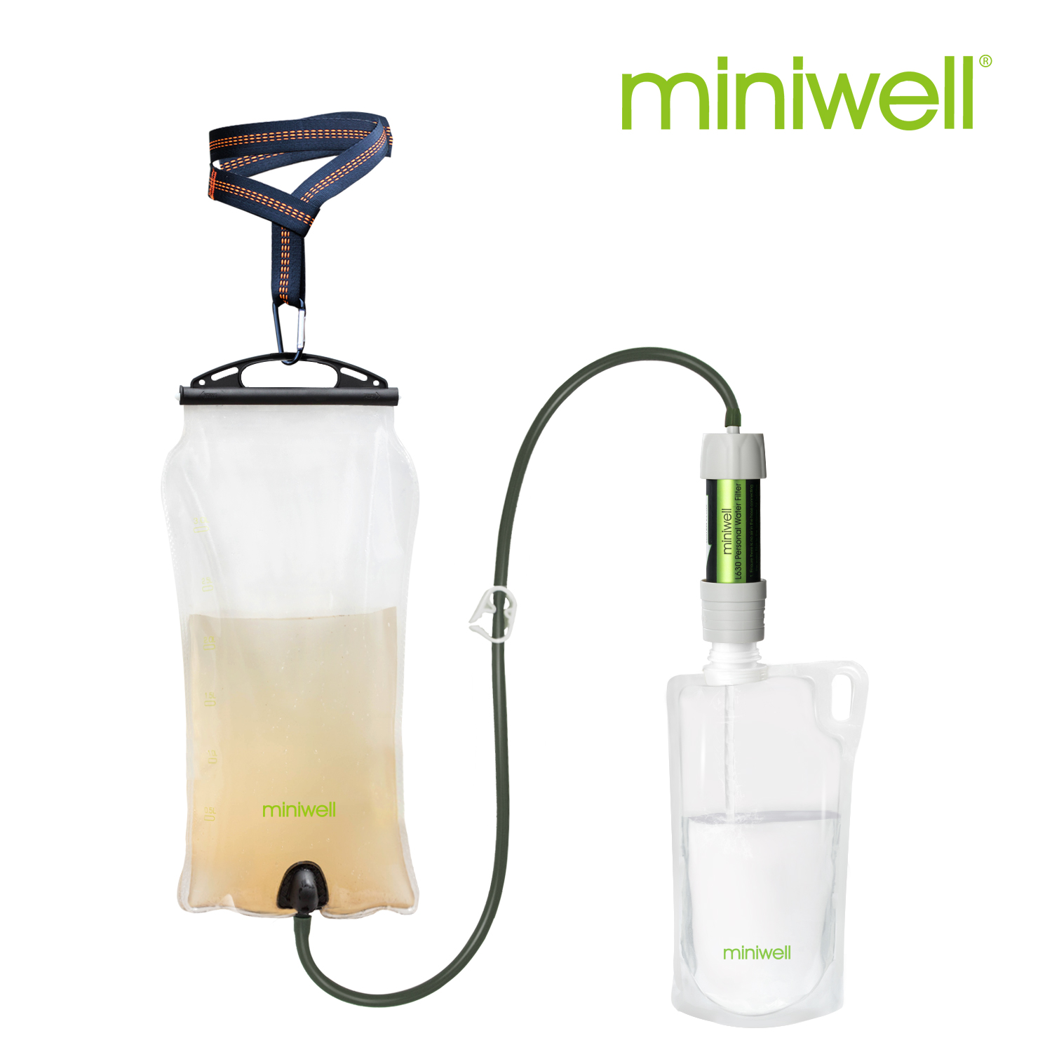 Miniwell Water Purifier Water  - Water Purification Straw 评论和价格