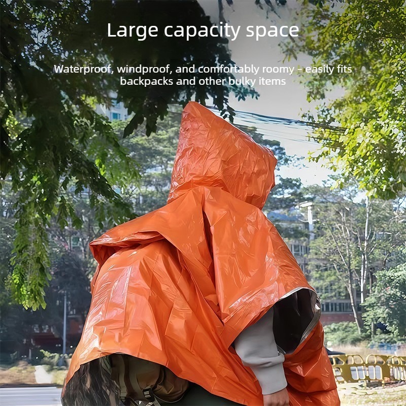 1-10PCS Emergency Rain Poncho  - Emergency Poncho Rain 评论和价格