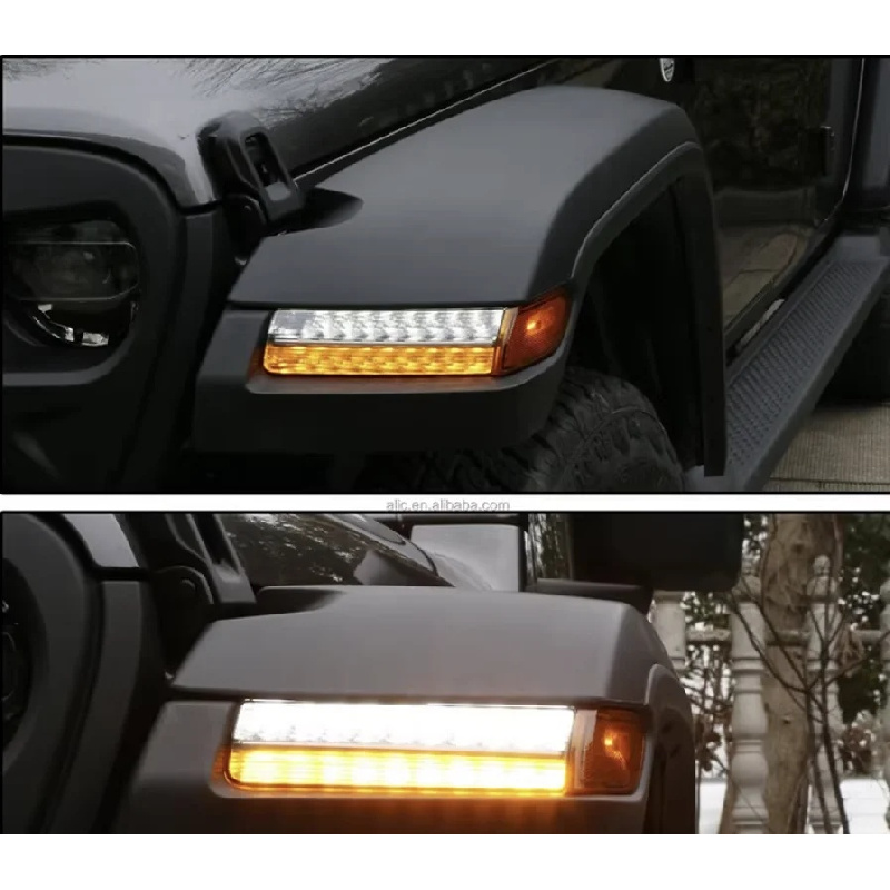 Premium Aluminum JL Style Fron - Signal Flare Kit 评论和价格